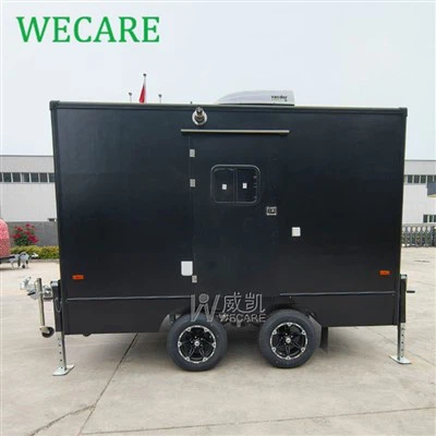 İki Kabinli Duş Römorku